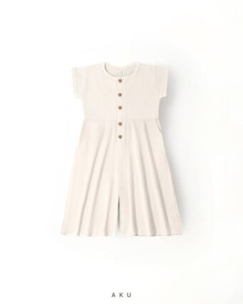 سرهمی لینن دخترانه AKU عاجی رنگ