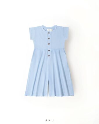 سرهمی لینن دخترانه AKU آبی آسمانی