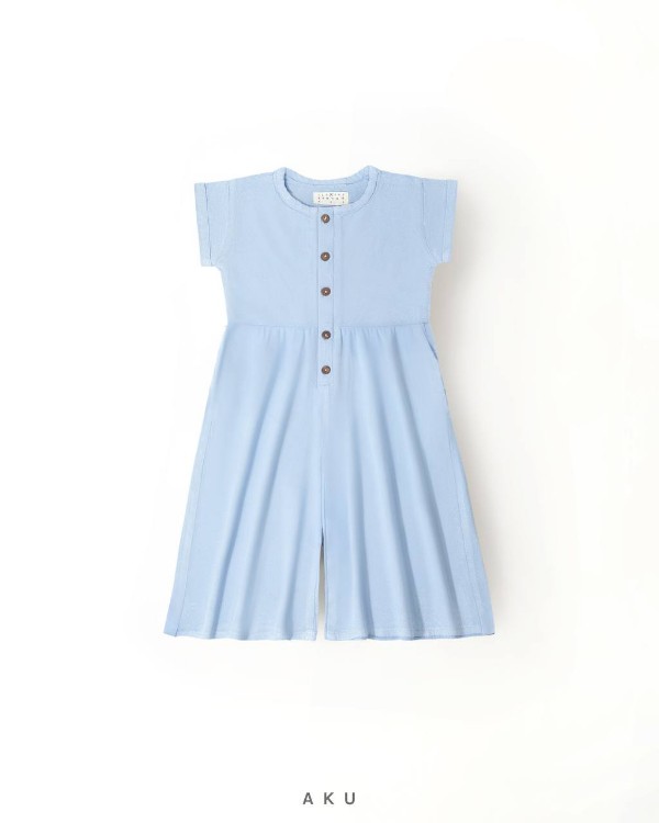 سرهمی لینن دخترانه AKU آبی آسمانی