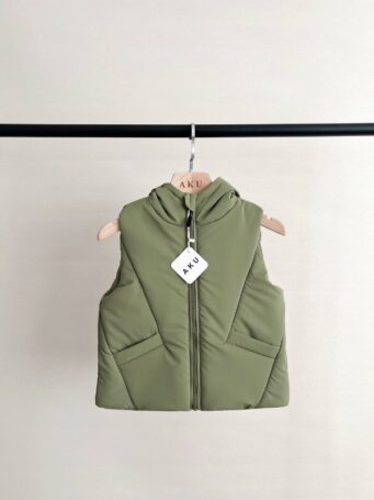 ژیله پافر AKU، دخترانه پسرانه سبز زیتونی روشن