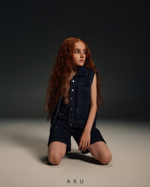 وست جین از لباس دخترانه بیرونی