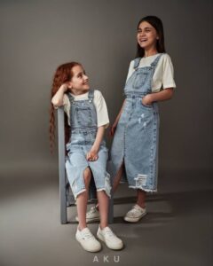 بیلر دامنی جین AKU دخترانه