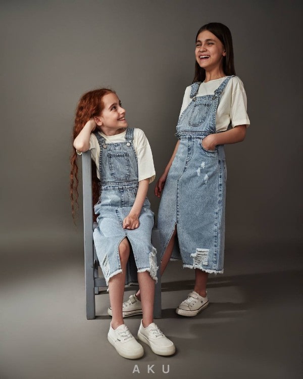 بیلر دامنی جین AKU دخترانه