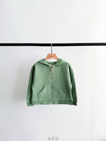 سویشرت تک دورس سه نخ AKU، سبز