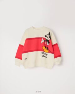 بلوز دورس سه نخ (داخل کرک) میکی موس AKU، دخترانه پسرانه