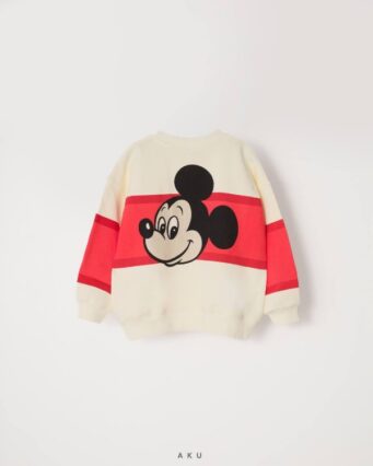 پشت بلوز دورس سه نخ (داخل کرک) میکی موس AKU، دخترانه پسرانه