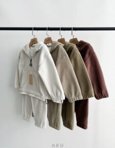 ست هودی و شلوار پلار AKU، دخترانه پسرانه چند رنگ