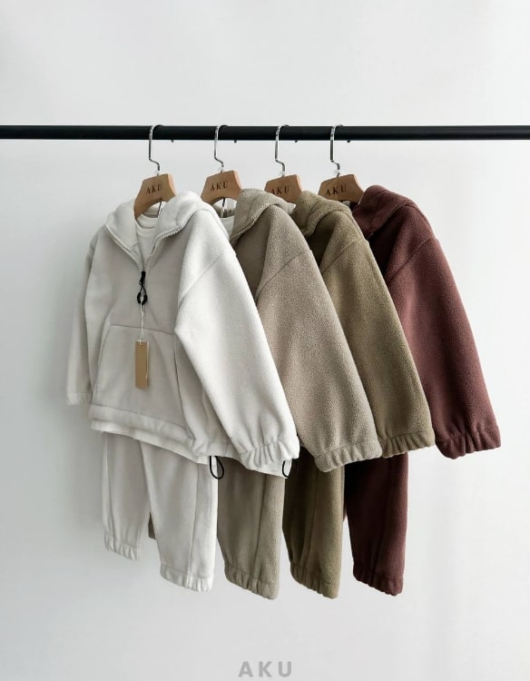 ست هودی و شلوار پلار AKU، دخترانه پسرانه چند رنگ