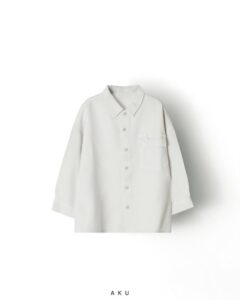 پیراهن کتان لخت AKU، سفید