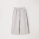 شلوار بگ کتان سفید AKU