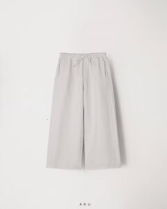 شلوار بگ کتان سفید AKU