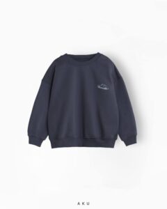 بلوز دورس چاپی طرح ماشین، آبی