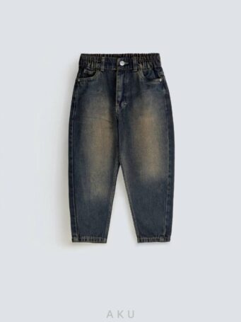 شلوار جین مام AKU، سرمه ای تیره آجری