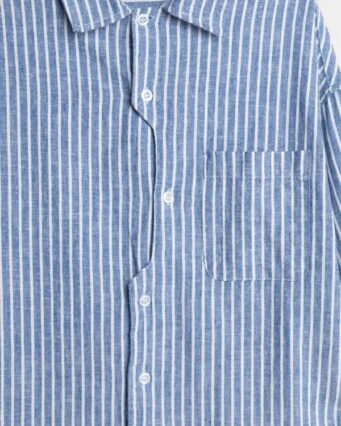 الیاف پیراهن شومیز جگر، آبی