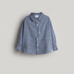 پیراهن شومیز جگر، آبی کدر