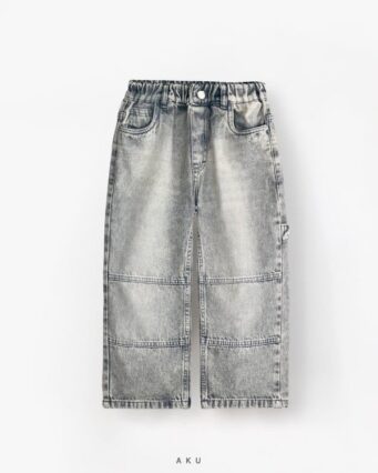 شلوار جین بند دار AKU، نقره ای خاکی