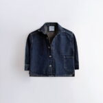 کت جین تک جیب aku آبی