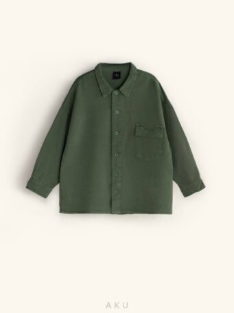 شومیز کتان بچه گانه AKU، سبز