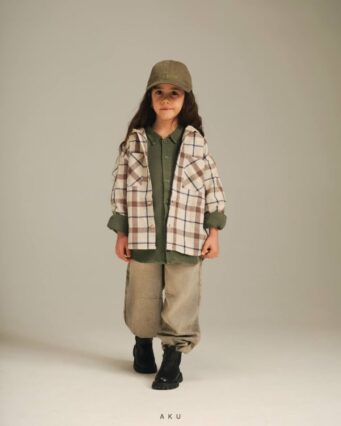 استایل شومیز کتان بچه گانه AKU، تصویر چهارم