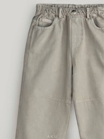 گالری تصویر شلوار نیم بگ کتان AKU، تصویر اول