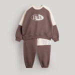 ست دو تیکه ورزشی aku طرح 1995، قهوه ای